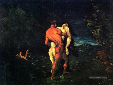 Die Entführung Paul Cezanne Ölgemälde